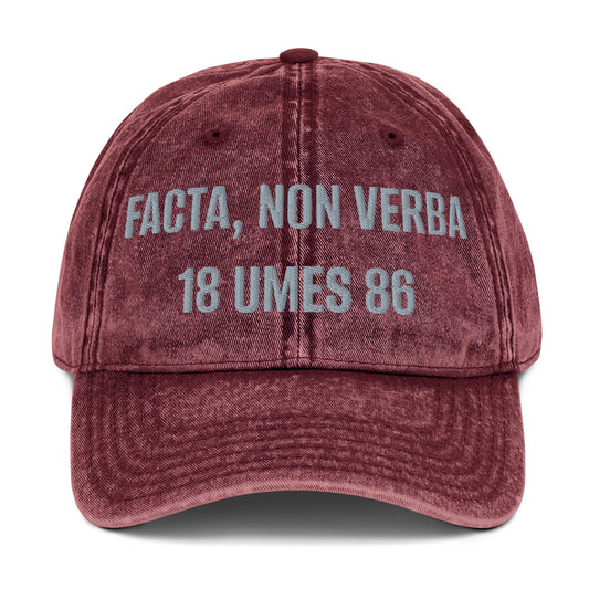 UMES Motto Vintage Cap