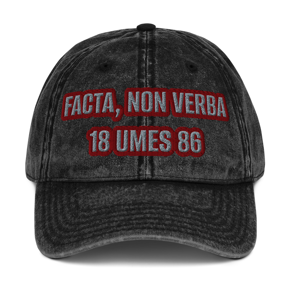 UMES Motto Vintage Cap