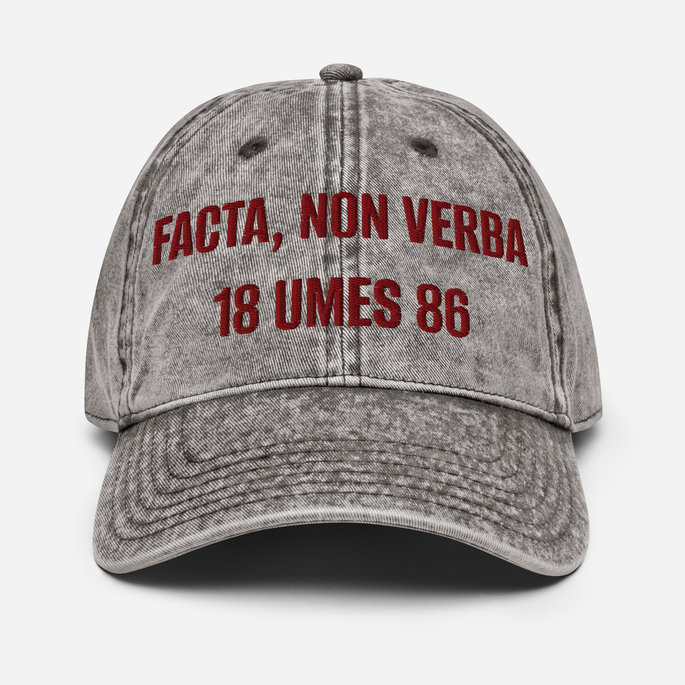 UMES Motto Vintage Cap