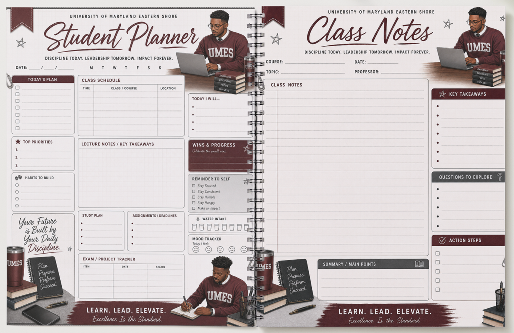 UMES Student Planners