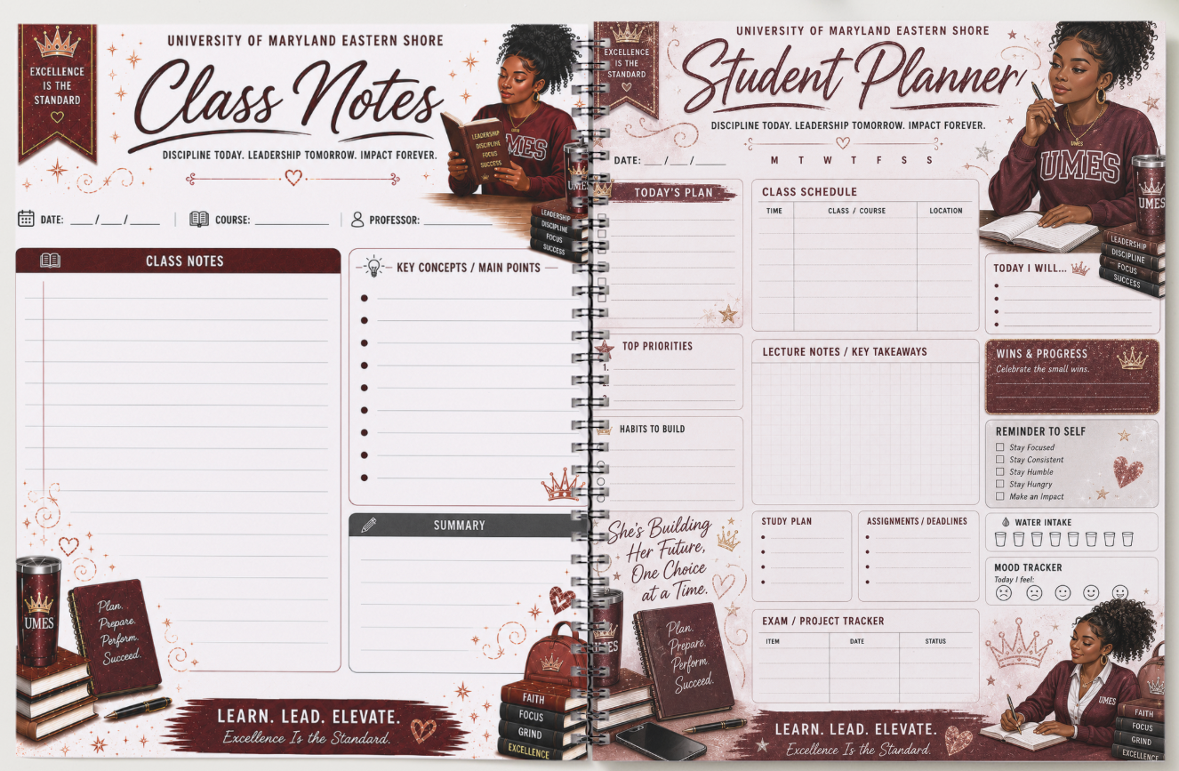 UMES Student Planners